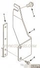 【油门控制支架】康明斯CUMMINS柴油机的3282856 油门控制支架