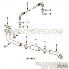 【Connection, Tur Oil Drain】康明斯CUMMINS柴油机的3927307 Connection, Tur Oil Drain