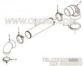 【进气口管】康明斯CUMMINS柴油机的4100074 进气口管