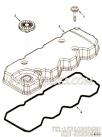 【阀盖】康明斯CUMMINS柴油机的3949777 阀盖