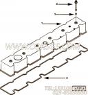 【阀盖】康明斯CUMMINS柴油机的3356475 阀盖