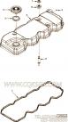 【阀盖】康明斯CUMMINS柴油机的4895909 阀盖