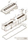 【阀盖】康明斯CUMMINS柴油机的4946097 阀盖