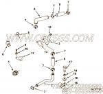 【Tube, Water Transfer】康明斯CUMMINS柴油机的3254536 Tube, Water Transfer