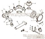 【肘管】康明斯CUMMINS柴油机的3030513 肘管