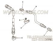 【CPR水出口管】康明斯CUMMINS柴油机的3411868 CPR水出口管
