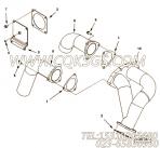 【Tube, Water Transfer】康明斯CUMMINS柴油机的4097773 Tube, Water Transfer