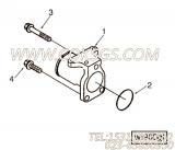 【进水连接】康明斯CUMMINS柴油机的3278440 进水连接