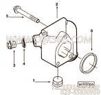 【进水连接】康明斯CUMMINS柴油机的3281292 进水连接