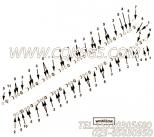 【Tube, Water Transfer】康明斯CUMMINS柴油机的4968641 Tube, Water Transfer