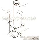 【恒温壳垫片】康明斯CUMMINS柴油机的108821 恒温壳垫片