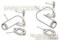 【调水连接】康明斯CUMMINS柴油机的3056791 调水连接