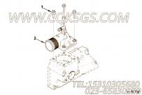【出水口连接】康明斯CUMMINS柴油机的5266888 出水口连接