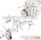 【皮带张紧轮支架】康明斯CUMMINS柴油机的3681649 皮带张紧轮支架