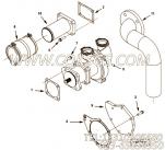 【Tube, Water Transfer】康明斯CUMMINS柴油机的4956615 Tube, Water Transfer