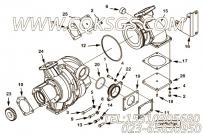 【水泵】康明斯CUMMINS柴油机的3637646 水泵