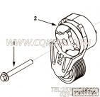 【皮带张紧轮】康明斯CUMMINS柴油机的3945849 皮带张紧轮