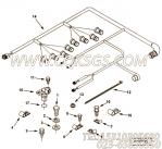 【线束】康明斯CUMMINS柴油机的3255765 线束