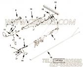 【ETR CNT MDL WRG线束】康明斯CUMMINS柴油机的2871207 ETR CNT MDL WRG线束