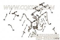 【接线支撑】康明斯CUMMINS柴油机的4934525 接线支撑