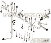 【ETR CNT MDL WRG线束】康明斯CUMMINS柴油机的5257857 ETR CNT MDL WRG线束