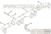 【排气歧管】康明斯CUMMINS柴油机的3067406 排气歧管