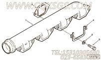 【排气歧管】康明斯CUMMINS柴油机的183299 排气歧管