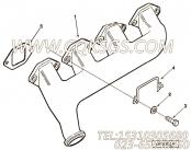 【排气歧管】康明斯CUMMINS柴油机的179448 排气歧管