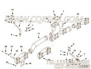 【排气歧管】康明斯CUMMINS柴油机的3629562 排气歧管