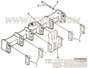 【排气歧管】康明斯CUMMINS柴油机的C0154229500 排气歧管