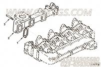 【排气歧管】康明斯CUMMINS柴油机的3901223 排气歧管