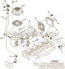 【排气口连接】康明斯CUMMINS柴油机的3918918 排气口连接