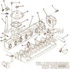 【排气歧管】康明斯CUMMINS柴油机的3904670 排气歧管