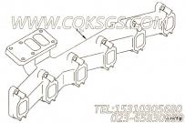 【排气歧管】康明斯CUMMINS柴油机的3931747 排气歧管