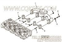 【六角法兰六角螺钉】康明斯CUMMINS柴油机的4900451 六角法兰六角螺钉