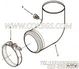 【排气口连接】康明斯CUMMINS柴油机的3101975 排气口连接