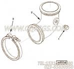 【排气口连接】康明斯CUMMINS柴油机的3606599 排气口连接