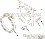 【排气口连接】康明斯CUMMINS柴油机的3065452 排气口连接