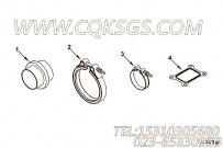 【至五型带箍】康明斯CUMMINS柴油机的3007219 至五型带箍