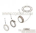 【排气口连接】康明斯CUMMINS柴油机的3178314 排气口连接