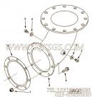 【排气口连接】康明斯CUMMINS柴油机的4015897 排气口连接