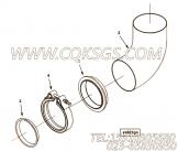 【排气口管】康明斯CUMMINS柴油机的3629522 排气口管