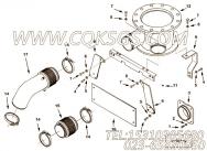 【排气口连接】康明斯CUMMINS柴油机的3866549 排气口连接