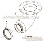 【排气口连接】康明斯CUMMINS柴油机的3635707 排气口连接