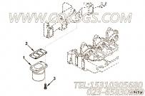 【排气口连接】康明斯CUMMINS柴油机的3910989 排气口连接
