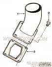 【排气口连接】康明斯CUMMINS柴油机的3353722 排气口连接