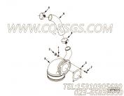【排气口连接】康明斯CUMMINS柴油机的3923487 排气口连接