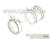 【排气口连接】康明斯CUMMINS柴油机的3938668 排气口连接