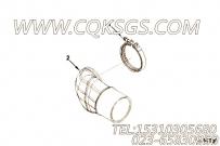 【排气口管】康明斯CUMMINS柴油机的3934191 排气口管