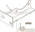 【管支撑】康明斯CUMMINS柴油机的3282850 管支撑